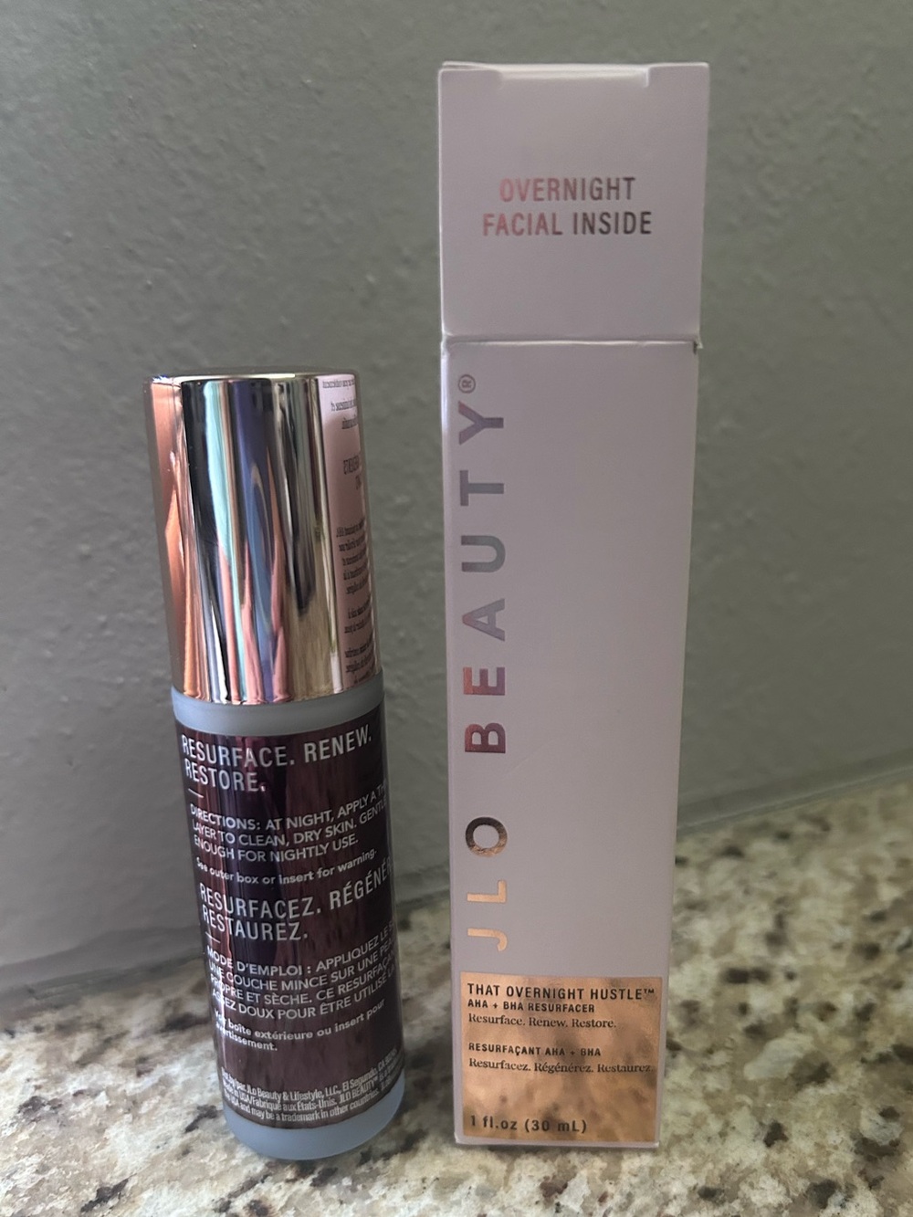 That Overnight Hustle AHA + BHA Resurfacer - Pink